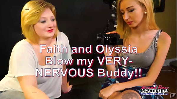 Horny Coeds Faiths Hope And Olyssia Give A Doouble Blowjob And Get Banged!