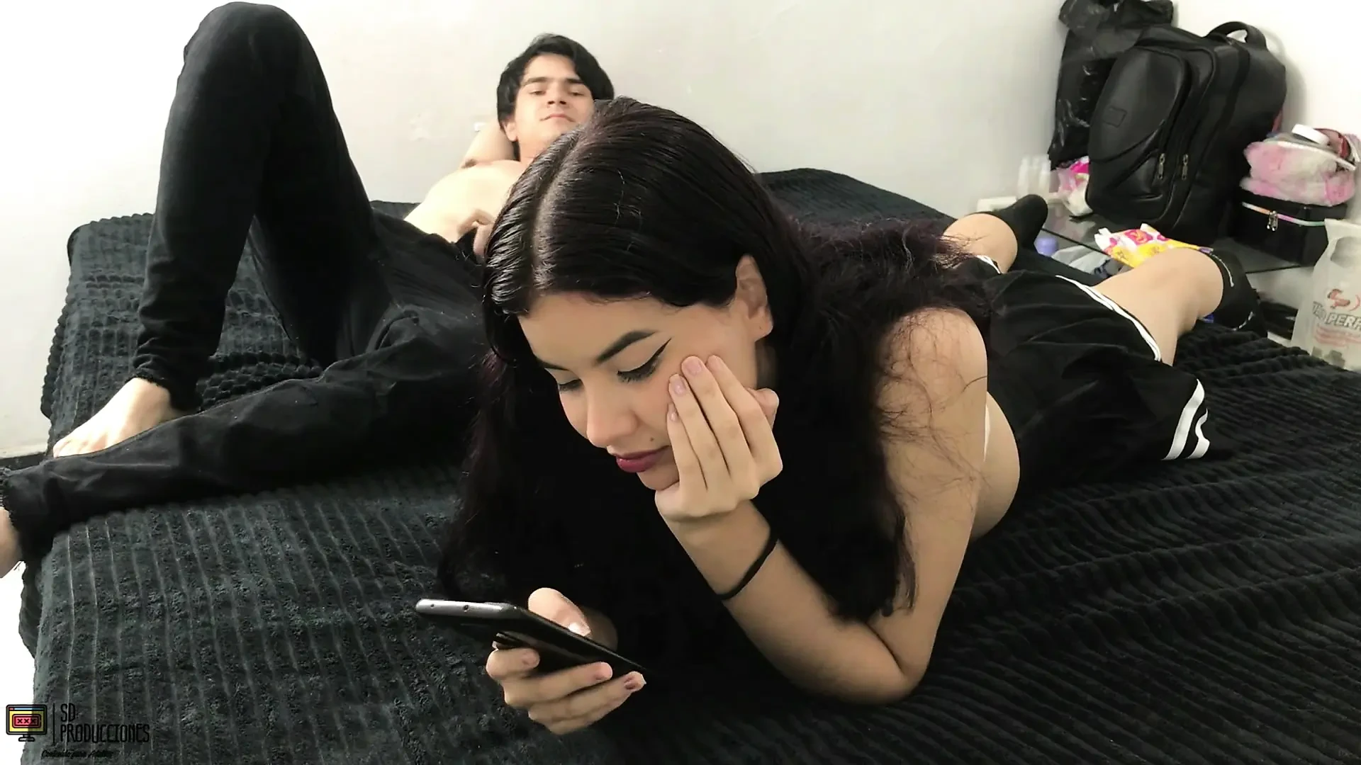 Beautiful Latina milf with rich pussy fucking her stepbrother – Porn in English