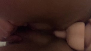 anal & pussy fucked by my dildo until my pussy is creamy