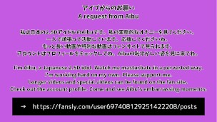 HENTAI Aibu。廃墟。メイド。枕でオナニー。