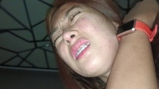 Pinay -Hindi kinaya ang laki ng tite ng bf (can’t handle the size of dick)-SingCan